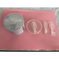 Pārtikas kvalitātes caurspīdīga plastmasas dakša