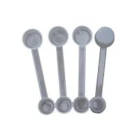 Plastmasas karote ar divām galvām